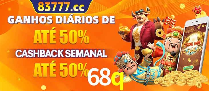 Anúncio de um membro ganhador do cassino 68q que ganhou R$2.193.486,00 jogando o slot PG Fortune Tiger, com os mascotes do jogo comemorando o prêmio.