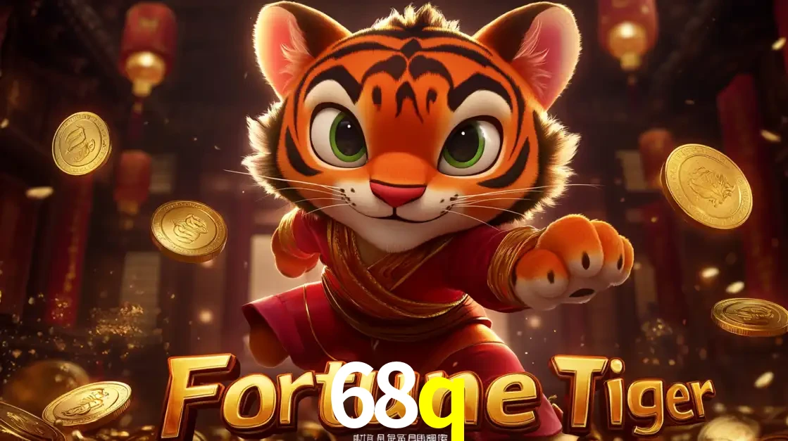 O carismático mascote do jogo de slot Fortune Tiger, um tigre fofo em pose de artes marciais, pronto para trazer sorte e multiplicadores de ganhos no cassino online 68q.